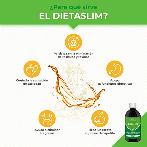 Drenante Retención de Líquidos, Detox Adelgazante, Diurético Natural, Jarabe Líquido 500ml, Elimina Toxinas, Plan Detox 6 Semanas - Té Verde Guaraná Papaya Boldo Mate - Pierde Peso Natural