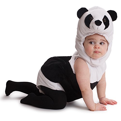 Dress Up America de Peluche bebé Oso Panda Disfraz Infantil Disfraz Halloween Disfraz