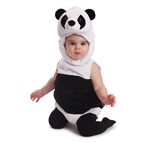 Dress Up America de Peluche bebé Oso Panda Disfraz Infantil Disfraz Halloween Disfraz