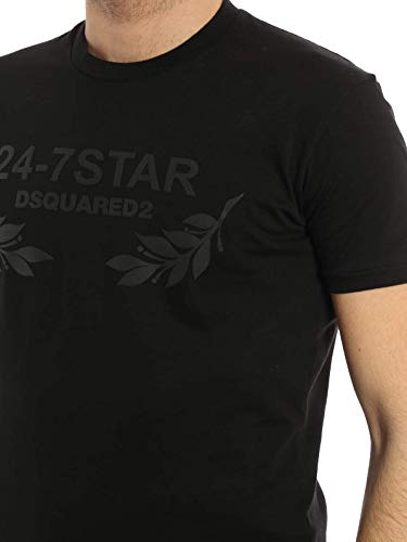 DSQUARED2 24-7 Star - Camiseta Negra M