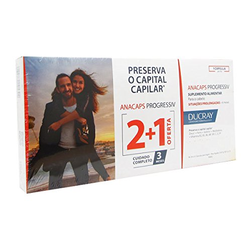 Ducray Anacaps Progressiv Pack 3x30caps