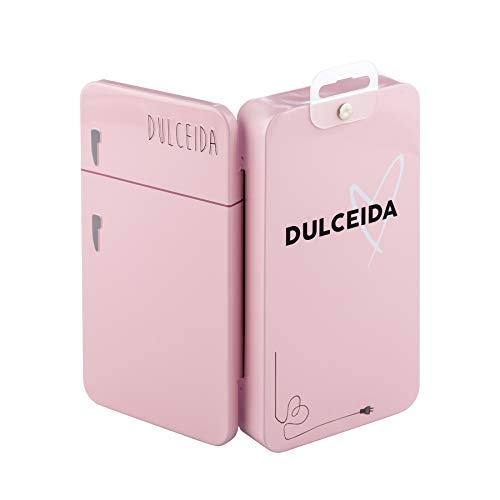 Dulceida Glitter - Carcasa para Apple iPhone 6/7/8, Color Rosa