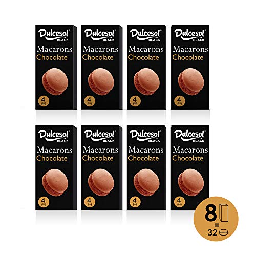DULCESOL ??? Macarons sabor Chocolate - 8 cajas ???
