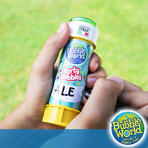 Dulcop- Party Pack, 12 tubos de 60 ml de burbujas de jabón 414.0720000