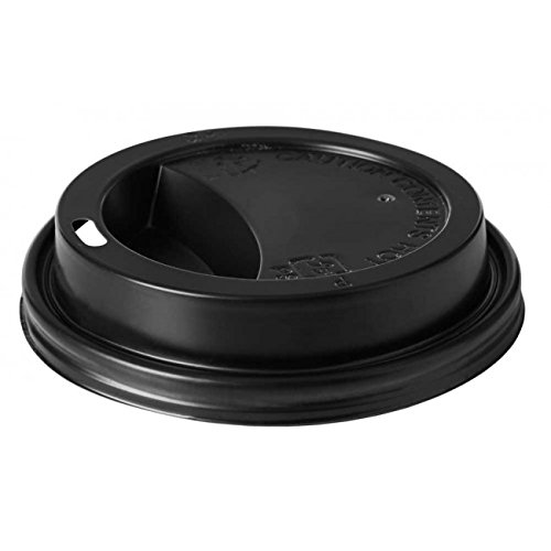 Duni 171427 Taza Ps Bk 24cL, Tapa Negro (paquete de 800)