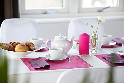 Duni 178999 de papel Tejido servilletas, 40 cm x 40 cm, marrón (1250 unidades)