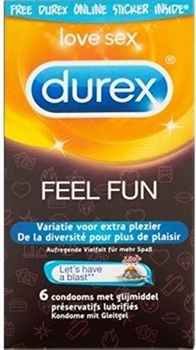 Durex Feel Fun Emoji - 6 Condoms Durex 28 g