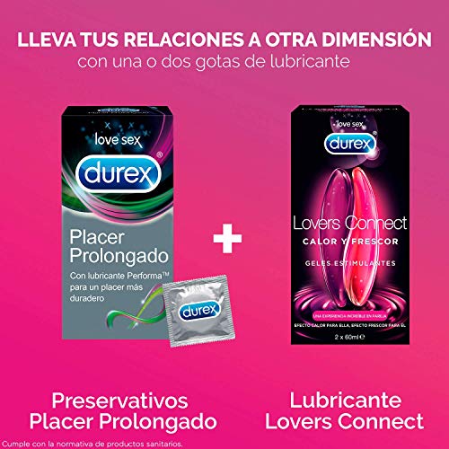 Durex Lovers Connect Geles Estimulantes para Ella y El 2 x 60 ml
