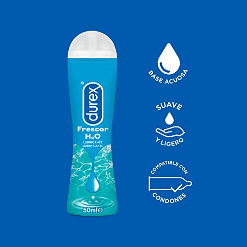 Durex Lubricante de Base Agua Efecto Frío - 50 ml