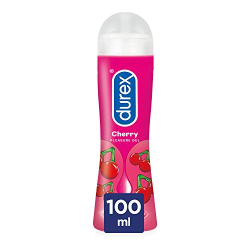 Durex Lubricante Sabor y Aroma Cereza de Base Agua - 100 ml