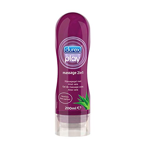 Durex Play, Gel de Masaje 2 en 1 - 200 ml (El Embalaje Puede Variar)
