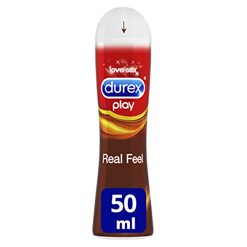 Durex Play Lubricante Real Feel de base silicona larga duración - 50 ml