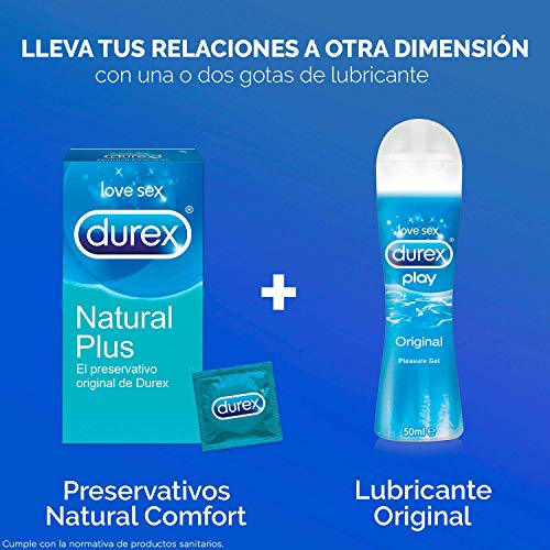Durex Preservativos Natural Plus con 3 Condones Sensitivo Suave de Regalo - Total 15 Unidades
