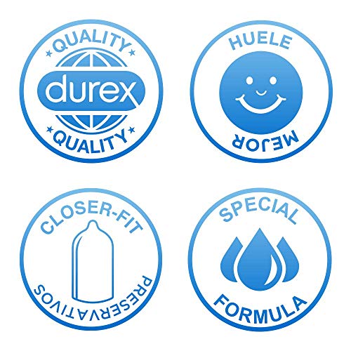 Durex Preservativos Natural Plus con 3 Condones Sensitivo Suave de Regalo - Total 15 Unidades