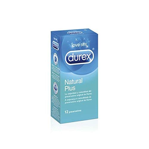 Durex Preservativos Natural Plus con 3 Condones Sensitivo Suave de Regalo - Total 15 Unidades