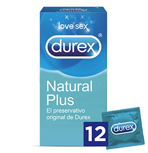 Durex Preservativos Originales Naturales Natural Plus - 12 Condones
