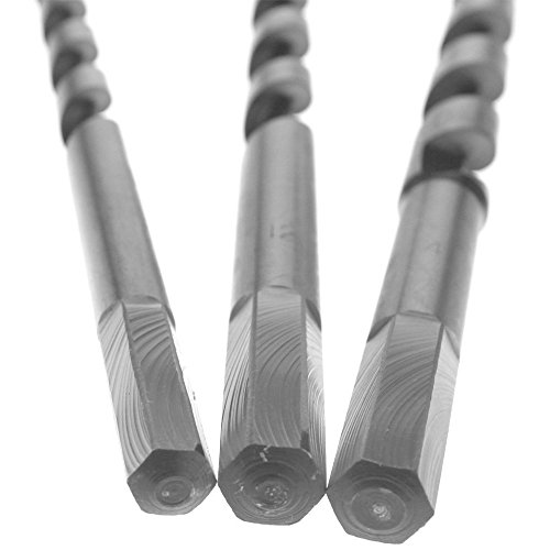 DWT-Germany 100063 Juego de 6 piezas 230mm 6-20mm taladro para madera taladro para madera juego de taladro para madera