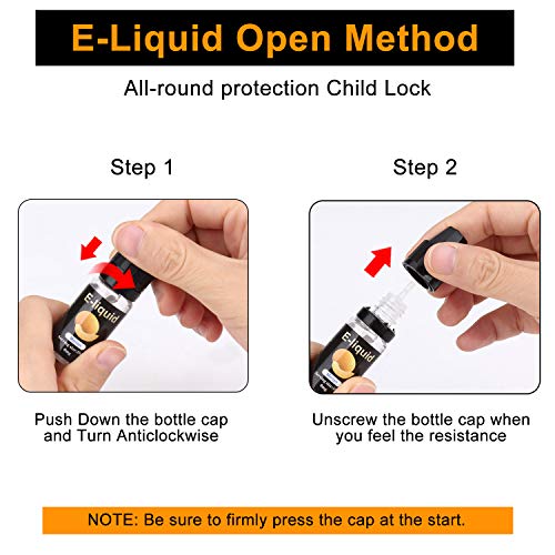 E-liquidos, E Liquido Vaper Sin Nicotina 12 x 10 ml, E Cigarette Liquido 50VG/50PG, E Liquid set para Cigarrillos Electronicos Vaporizador Shisha, E-Juice Collection, No Nicotina