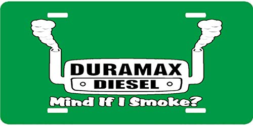 EADFH Duramax Diesel Logo Vintage Letrero de Metal Retro Placa de Pared Novedad Etiqueta de Placa de Matrícula Frontal del Coche