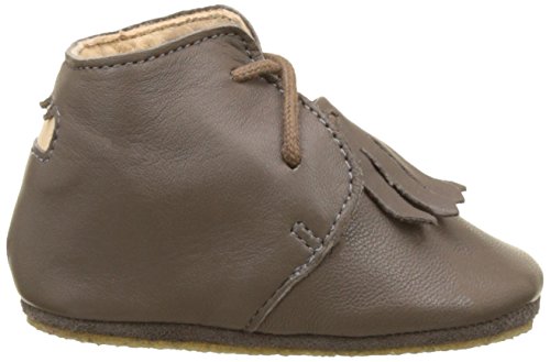 Easy Peasy MEXIP, Zapatillas de Estar por casa para Bebés, Gris (Taupe), 16^17