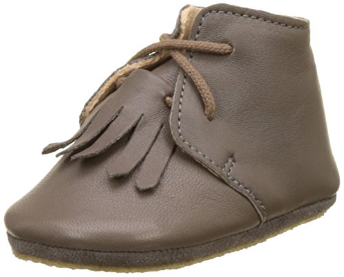 Easy Peasy MEXIP, Zapatillas de Estar por casa para Bebés, Gris (Taupe), 16^17