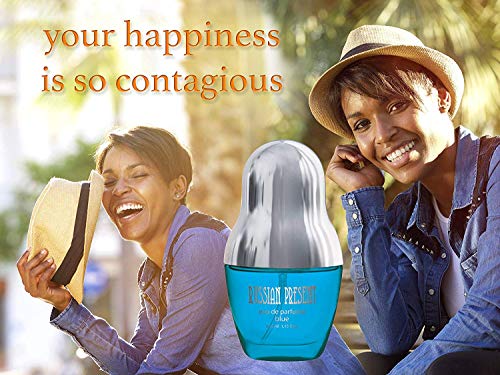 Eau de Parfum RUSSIAN PRESENT para mujeres y niñas, 35 ml - by SERGIO NERO (BLUE)