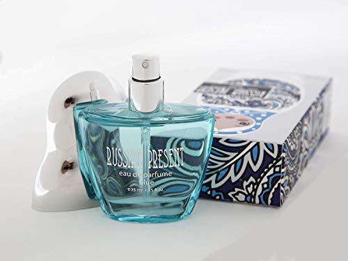 Eau de Parfum RUSSIAN PRESENT para mujeres y niñas, 35 ml - by SERGIO NERO (BLUE)