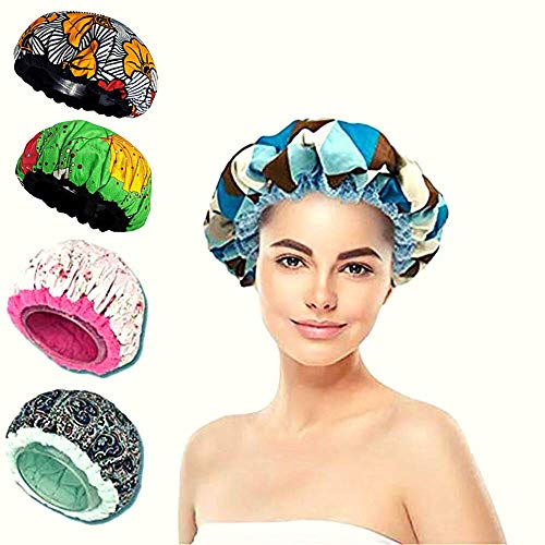 Ebell's Paris Gorro Termico Peluqueria Para El Cuidado Del Pelo Rizado, Gorro Termico Para Mascarilla 100% Natural Con Semillas De Lino, Microondas, Para Cabellos De Todos Los Estilos Y Texturas