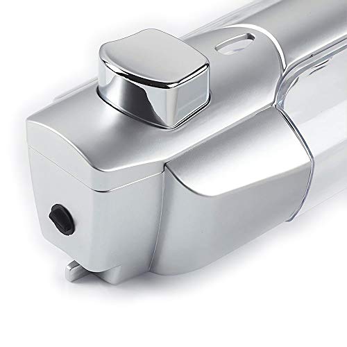 eco nature Dispensador o Dosificador de Jabón Gel o Champú Liquido para Pared de Ducha o Baño 350 ML