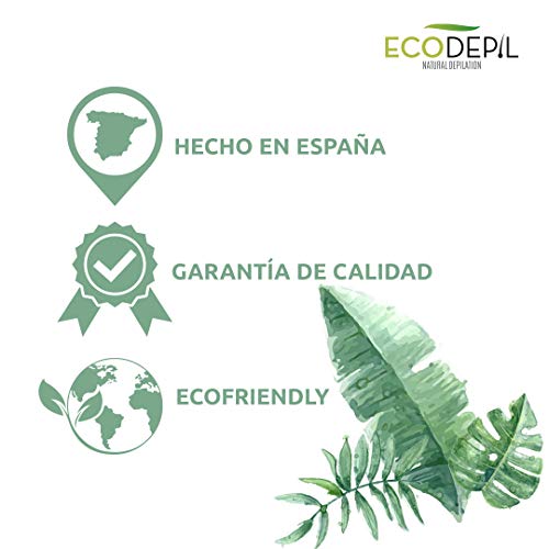 Ecodepil Manopla Depilación Natural sin Dolor Dedín Facial + 10 Recambios | Eliminación de Vello Zonas Pequeñas