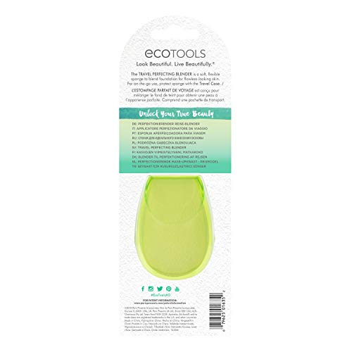 EcoTools® - Esponja de maquillaje perfeccionadora y estuche de transporte