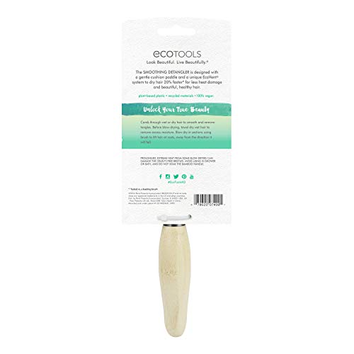ECOTOOLS Smoothing Detangler Paddle Brh