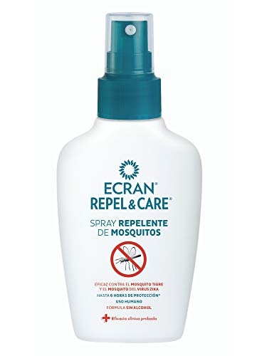Ecran Repel Care, Spray Repelente de Mosquitos - Formato Viaje de 100 ml (1130-47011)