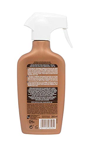 Ecran Sunnique - Leche Protectora Broncea+, Sin Autobronceador, con SPF50 - 300 ml