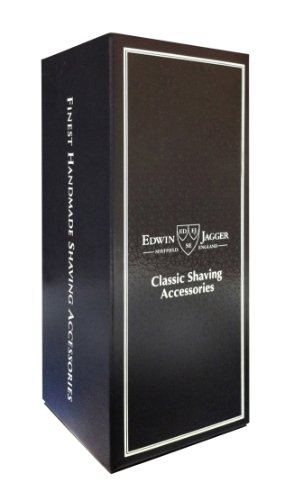 Edwin jagger - Cuchilla de afeitar (filo doble, con sistema de seguridad), color cromo