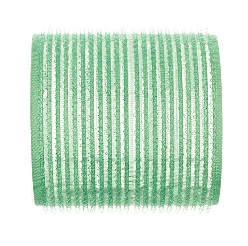 EFALOCK - rulos de velcro, 60mm, 2 pack de 6 unidades, color: green