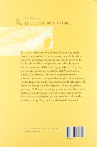El Decamerón negro: Prólogo de Luis Alberto de Cuenca (Viento Simún)