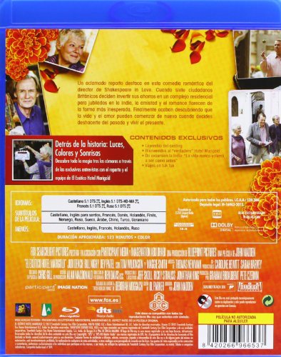 El Exotico Hotel Marigold - Blu-Ray [Blu-ray]