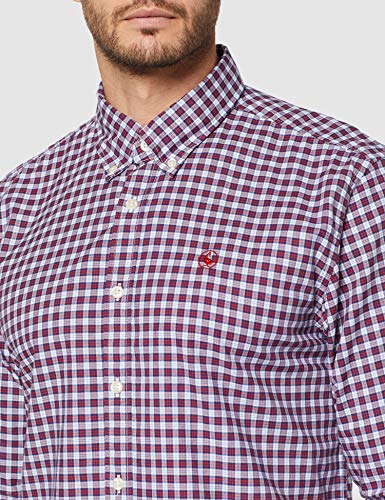 El Ganso 1 Camisa casual, Rojo (Rojo 0010), X-Large para Hombre