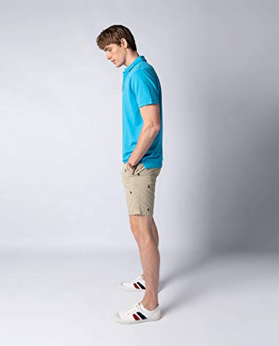 El Ganso 1100s190029 Polo, Azul Royal Claro, S para Hombre