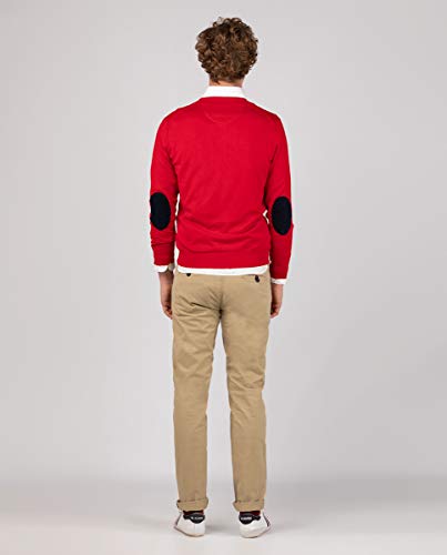 El Ganso CASUAL 1 Jersey, Rojo (Rojo 0004), Small para Hombre