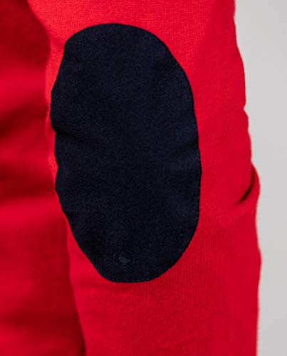 El Ganso CASUAL 1 Jersey, Rojo (Rojo 0004), Small para Hombre