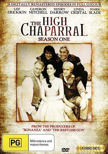 El Gran Chaparral / The High Chaparral - Season 1 - 8-DVD Box Set ( The High Chaparral - Series One ) [ Origen Australiano, Ningun Idioma Espanol ]