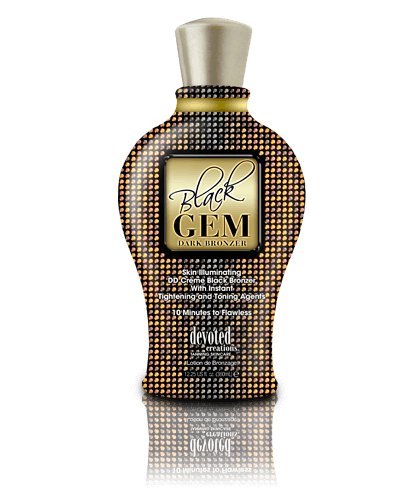 El Mejor Activador Bronceado Black Gem Dark Bronzer de 360 ml la linea DC Line de Devoted Creations Tanning Skincare con Bronzer a 150 Fold DHA de bronceado solarium