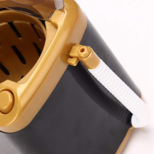 Electric Mini Lavadora de Secado Rápido y Limpieza Rpida - Máquina de Limpieza de Herramientas Cosméticas Regalo de Juguete para Niños(01)