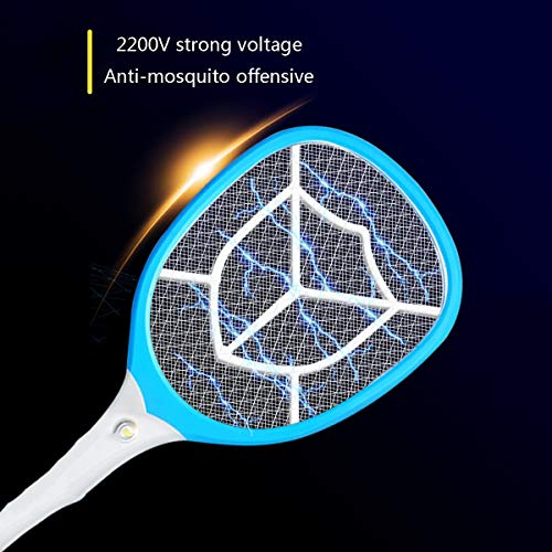 Eléctrico Bug Zapper Mosquito eléctrico Batería de Litio Recargable Potente Mosquito Killer Hogar Malla USB Big Shot Mosca