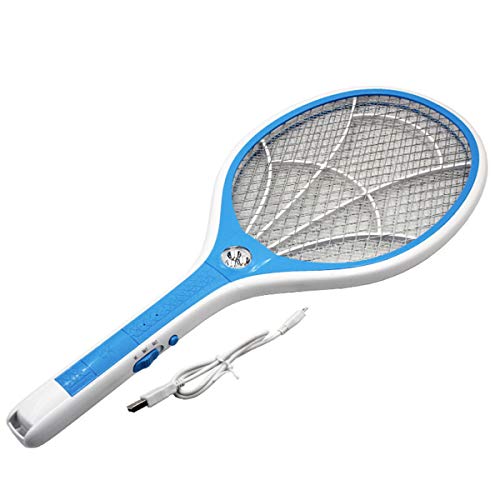 Eléctrico Bug Zapper Mosquito eléctrico Batería de Litio Recargable Potente Mosquito Killer Hogar Malla USB Big Shot Mosca