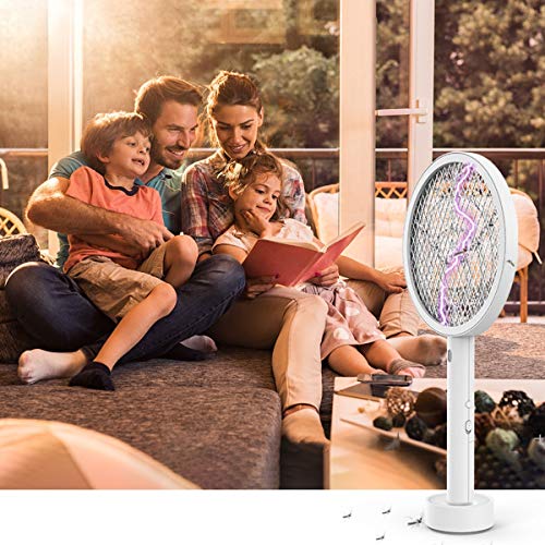 Eléctrico Bug Zapper Mosquito eléctrico Batería de Litio Recargable Potente Mosquito Killer Hogar Malla USB Big Shot Mosca