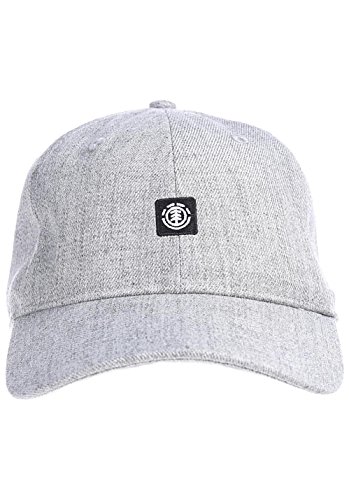 Element Fluky Dad Cap Caps, Hombre, Grey Heather, One Size
