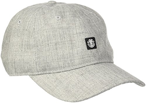 Element Fluky Dad Cap Caps, Hombre, Grey Heather, One Size